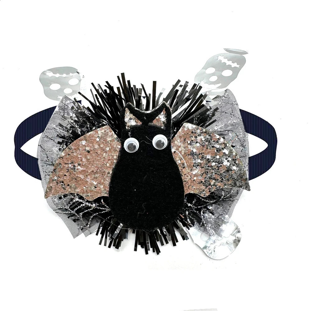 50/100 pieces of dog bow fashionable bow collar Halloween dog beauty products puppy accessories 240914