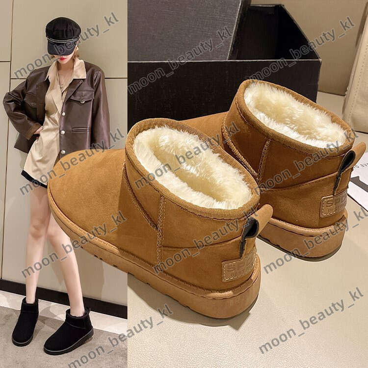 high quality Boot European Style 2024 New Autumn/Winter Women's Snow Boots Classic Fashion Short Sleeved Boots, Comfortable And Plush Thick Warm 