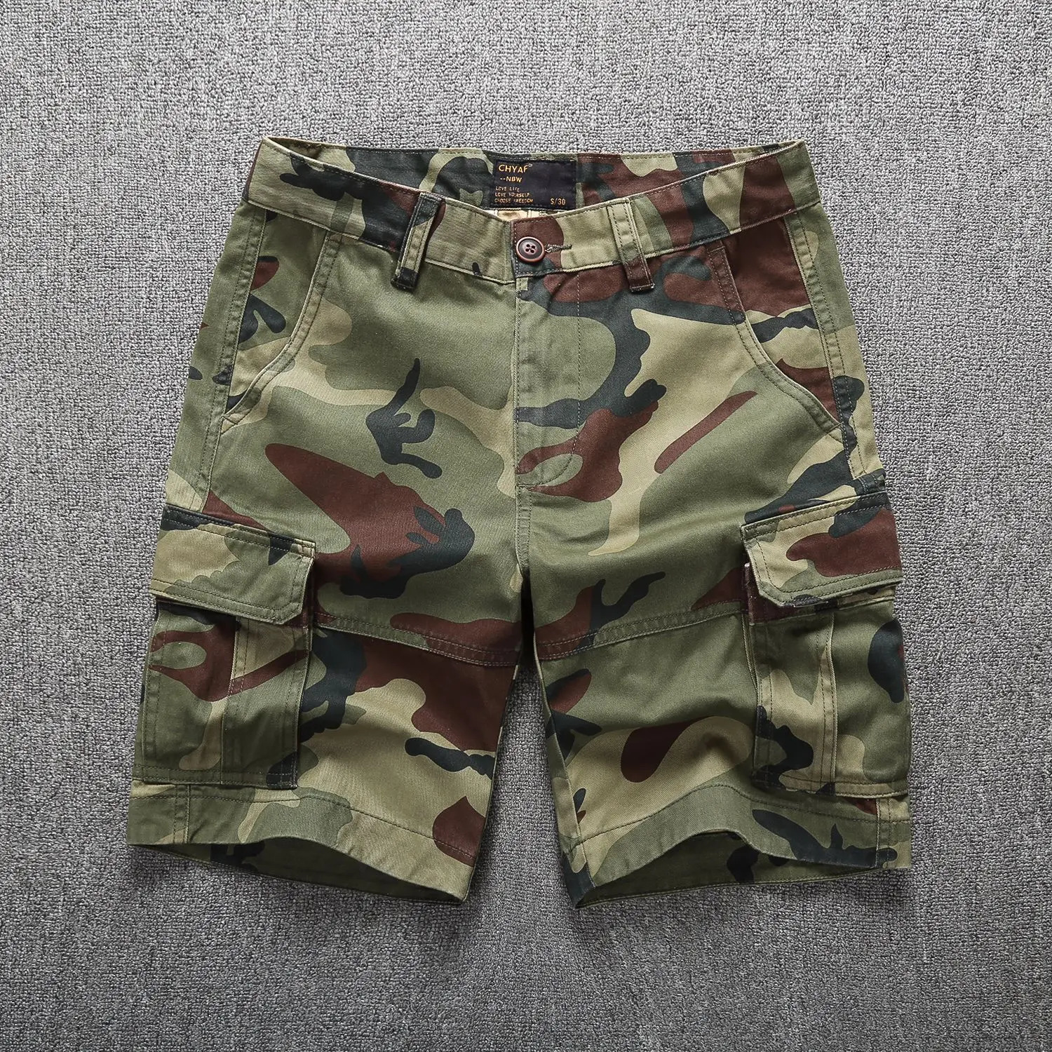 Cargo Shorts for Men Summer Casual Mens Short Pants 2023 Multipocket Camouflage Man 240913