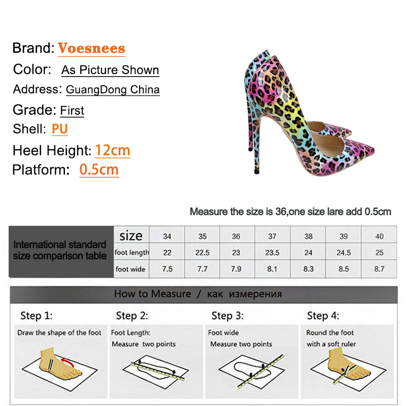 2023 New Colorful Leopard Print High Heels 10CM Women's Party Pumps Fashion Pointed Toe Career Single Shoes Wedding Stilettos