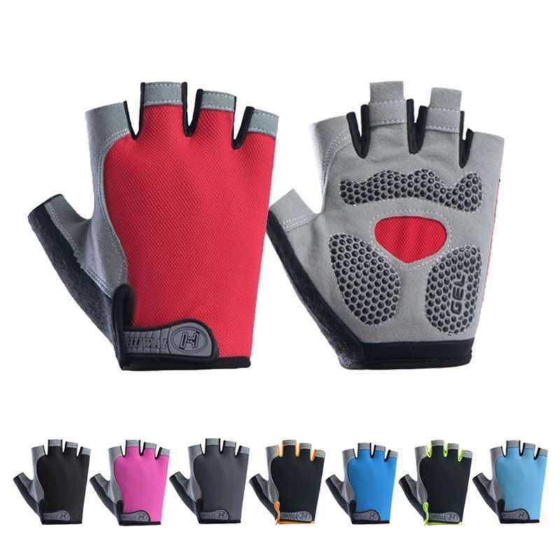 Motorcyclist Gloves for Men Women Cycling Gym Yoga Fitness Training and Exercise Summer Sun Protection Elastic Fingerless Gloves Y240914