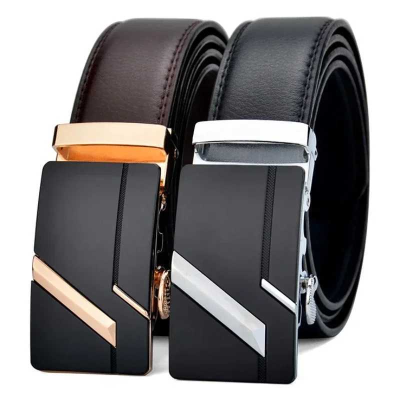 LONG Plus Large Size 130 140 150 160 170 cm Belt Men High Quality PU Leather Belt for Men Strap Metal Automatic BuckleX240914