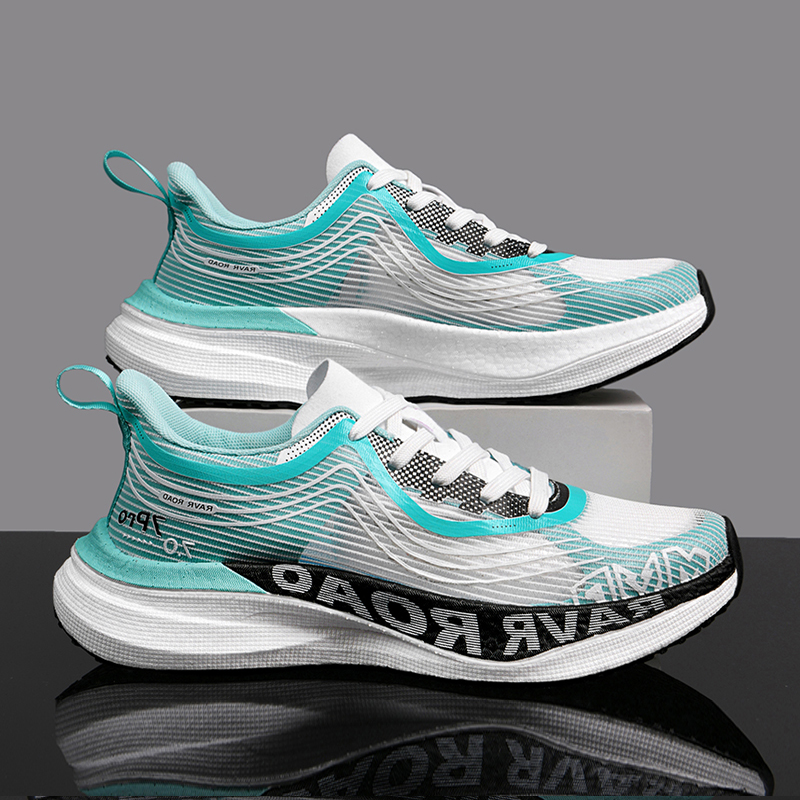 Carbon Plate Marathon Shoes Men Casual Sneakers AirCushion Sports Running Shoes Light Comfortable Athletic Gym Sneakers Footwear