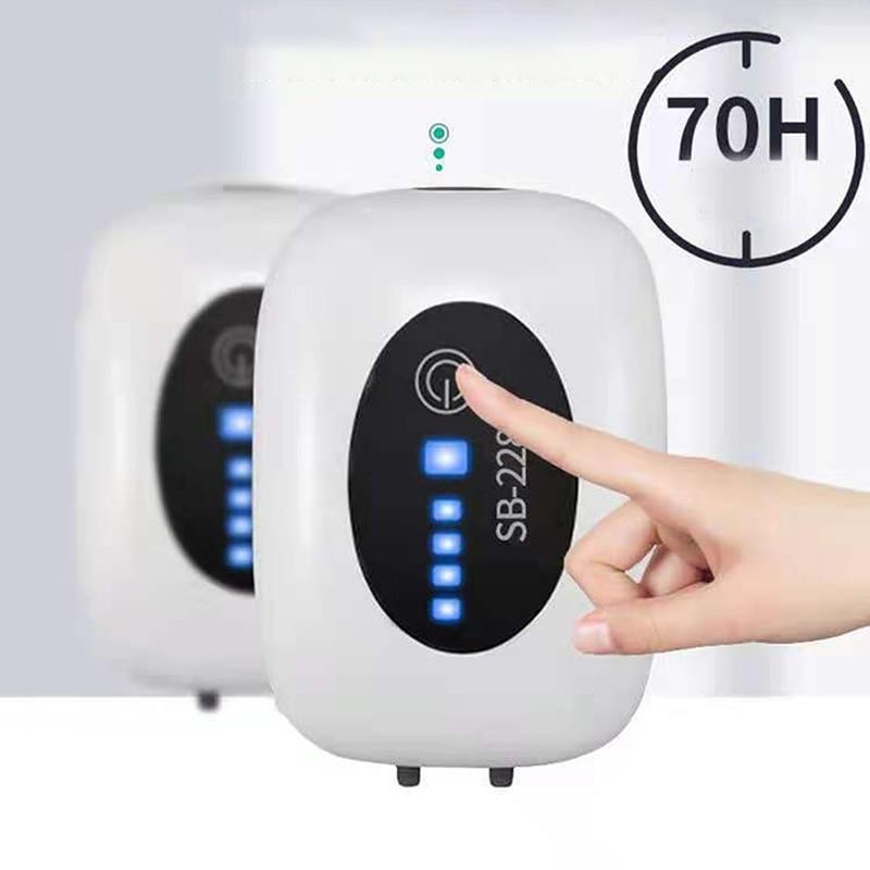 Small Portable Oxygen Pump Usb Rechargeable Lithium Battery Ultra-quiet Indoor Outdoor Aquarium Fishing Dual Purpose Oxygen Pump