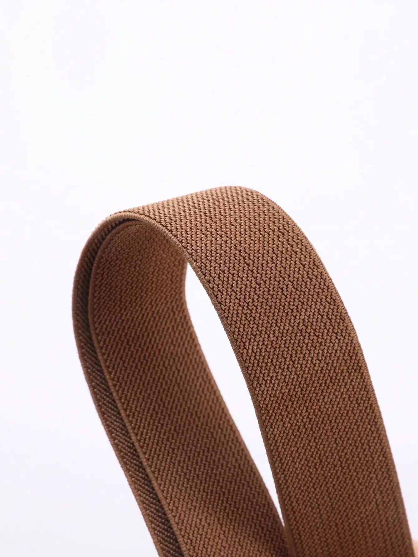 1pc Womens Elastic Comfortable Adjustable One-Size Anti-Slip Pants Belt Fits MostX240914
