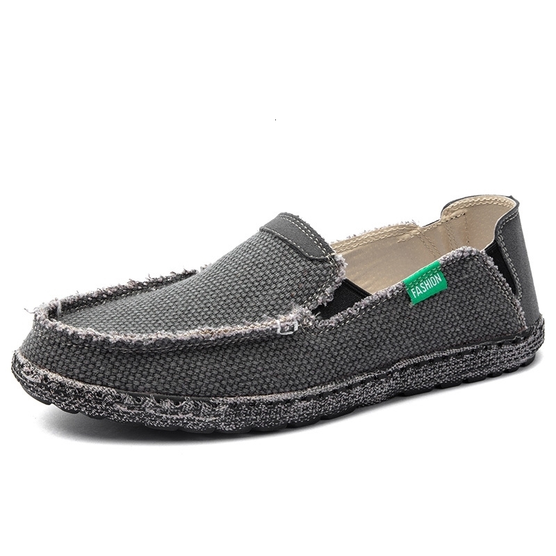 Summer Mens Canvas Shoes Espadrilles Breathable Casual Shoes Mens Casual Shoes Comfortable Ultra Light Lazy Boat Shoes Large Size 47 240914