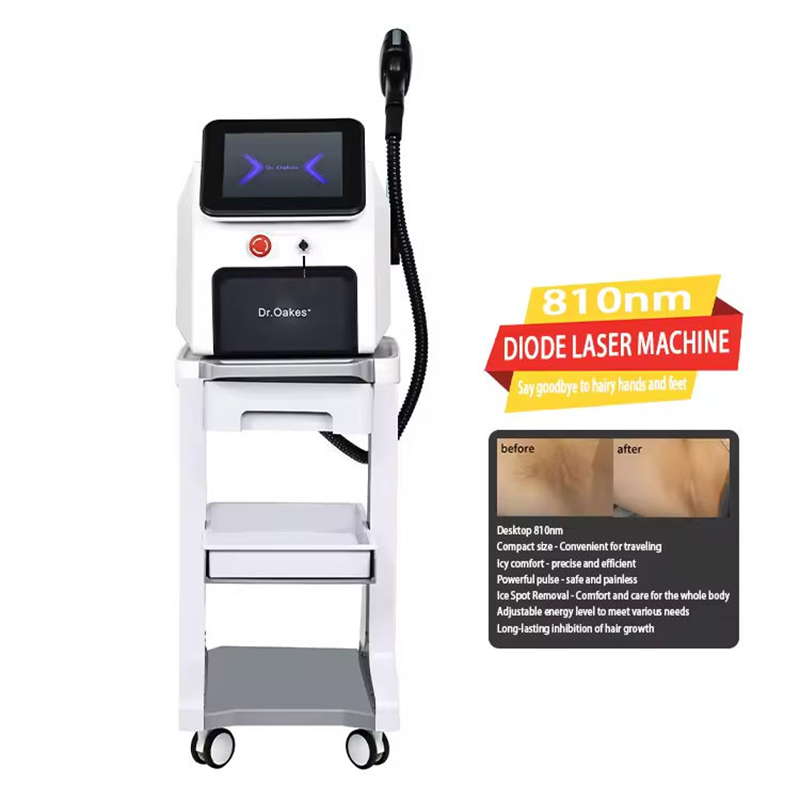 Portable 808nm Diode Laser Hair Removal Device 755nm 808nm 1064nm Painless Permanent Hair Removal Machine