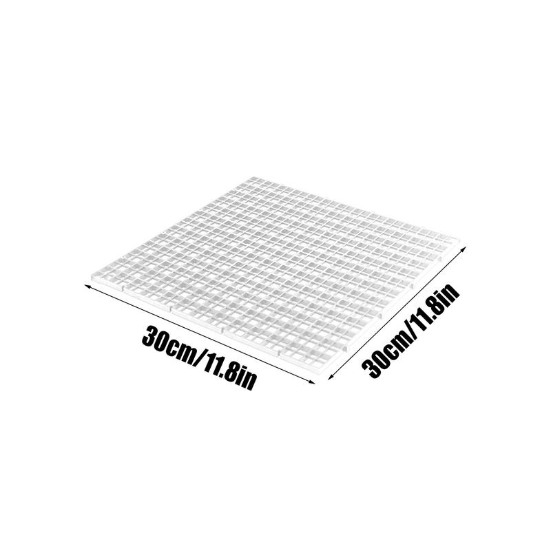 Fish tank anti jump net invisible anti jump net sea tank anti escape cover net cover fixed Aquarium Separation Plate