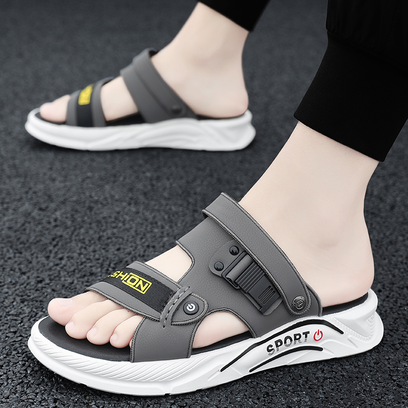 Men's Sandals 2023 New Brand Designers Shoes High Quality Non-Slip Beach Slippers Light Comfy Man Beach Sandals Summer Mocassins