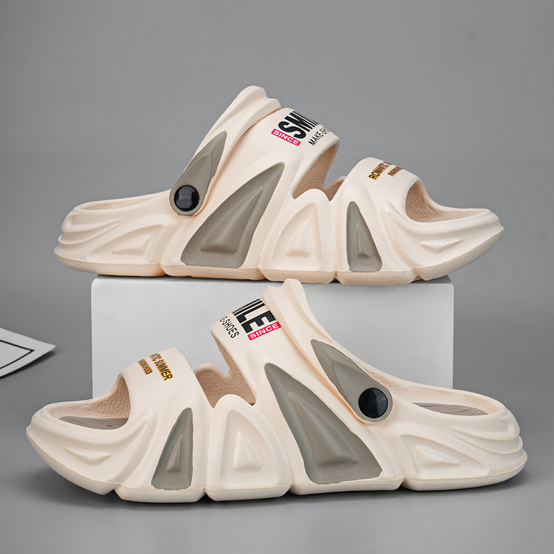Fashion Men's Outdoor Sandals Slippers Beach Comfortable Slides Soft Clogs Men Casual Shoes Garden Shoes Men Women Beach Sandals