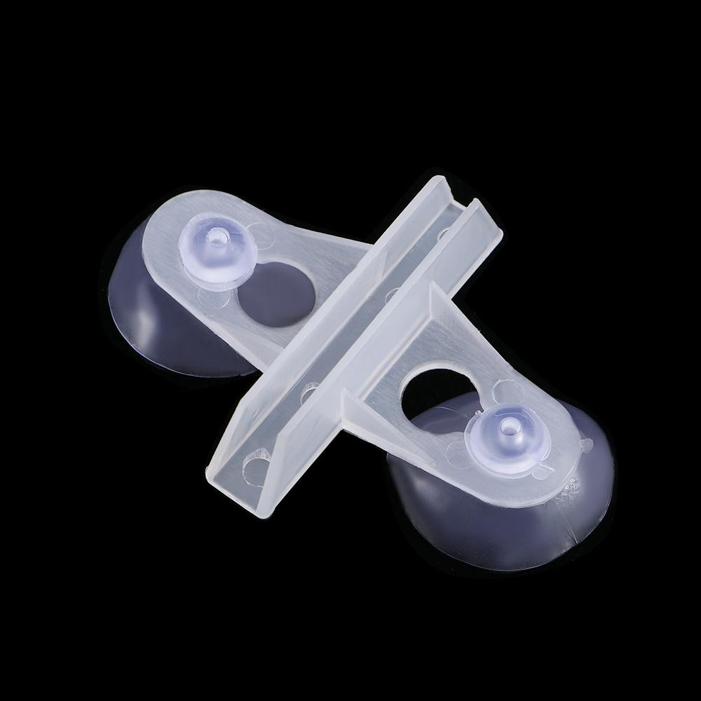 Plastic Divider Sheet Aquarium Glass Clamp Partition Fish Tank Isolation Clip Suction Cup