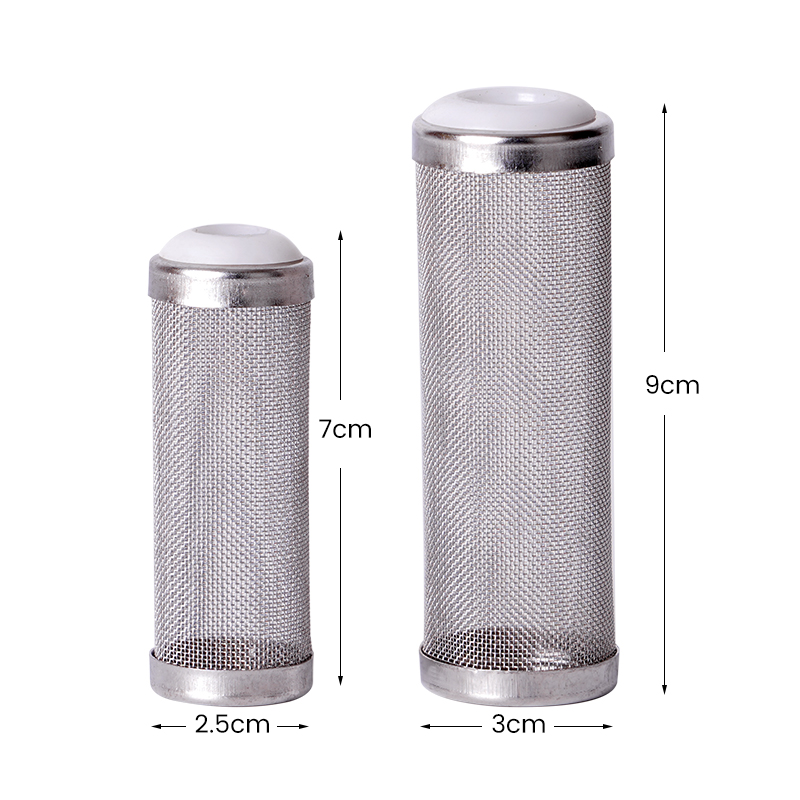 12/16mm Aquarium Inflow Inlet Filter Stainless Steel Mesh Net Guard Fish Tank Filter Accesories Intake Strainer Prefilter Cover