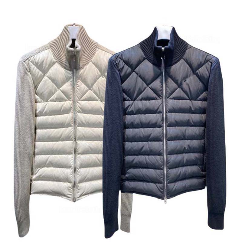 Winter down jacket Mens puffer Jacket womens Downs Parkas thich winter designer man warm outwear zipper Jackets clothing Arm badge Loose long down jacket woman coat