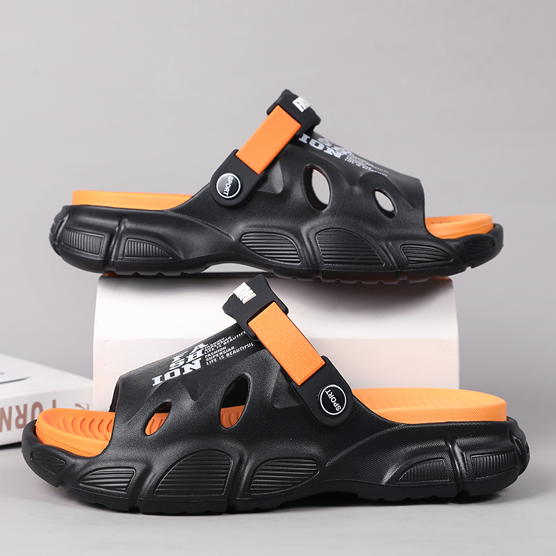 Men's Outdoor Sandals Slippers Beach Comfortable Slides Soft Clogs Men Casual Shoes Garden Shoes Men Beach Sandals Big Size 47
