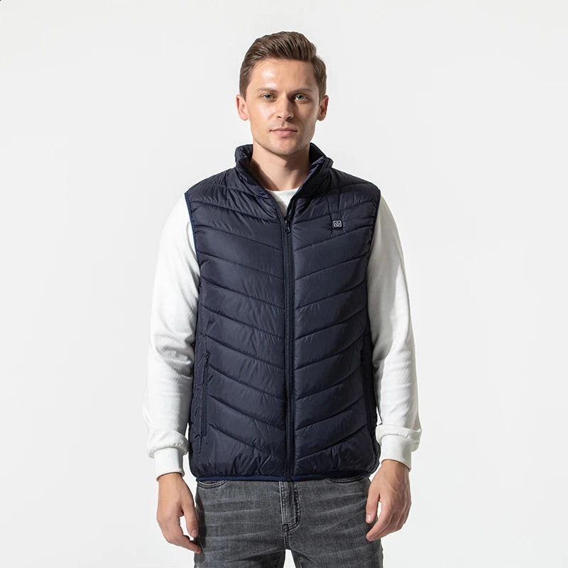 17 Areas Electric Heated Vest Usb Heating Vest Heated Jacket Men Women Heated Bodywarmer Usb Inner Heat Vest Veste Chauffante 240912