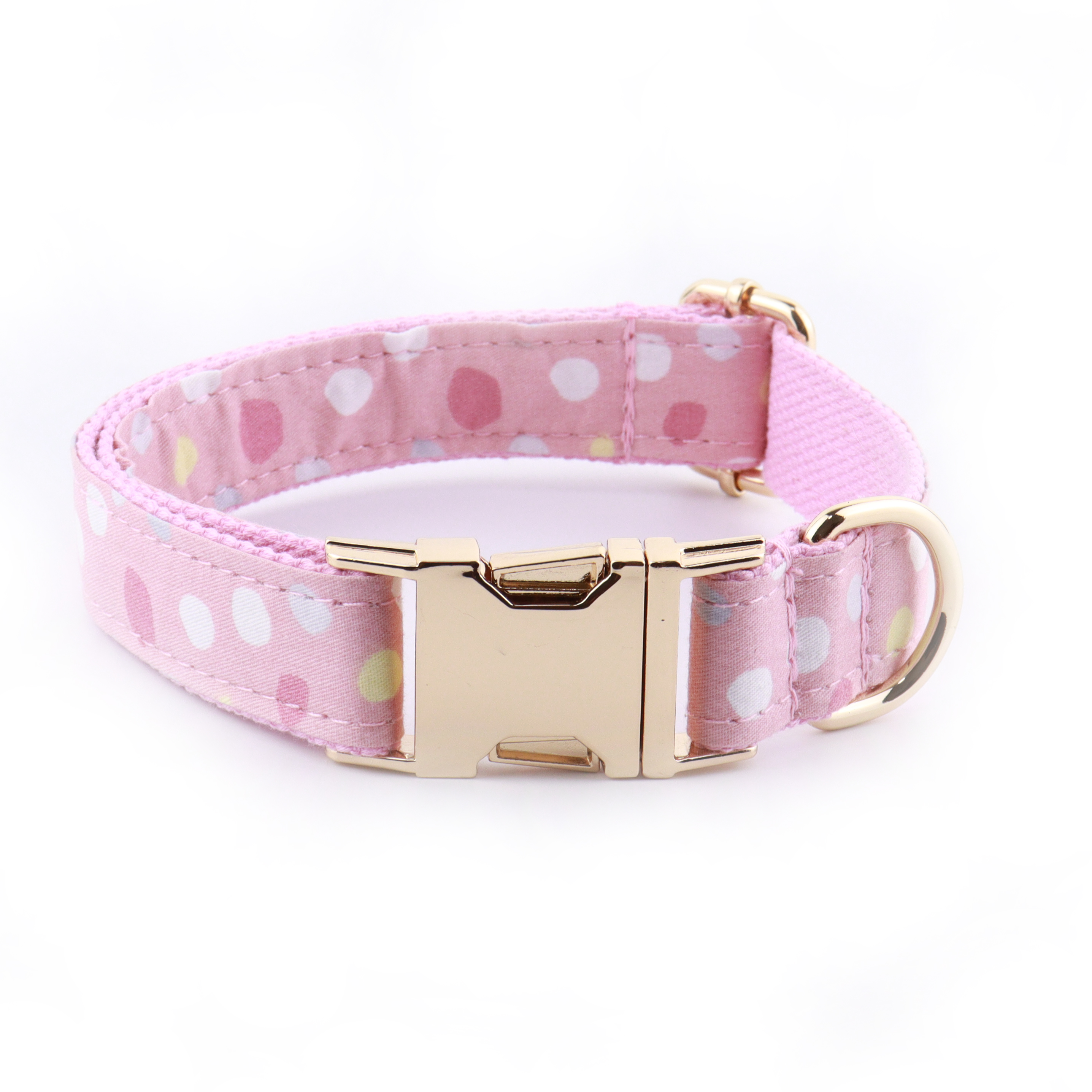 Personalized ral Cute Pink Free Engraved ID Pet Collar Custom Collars Adjustable Dog Accessories
