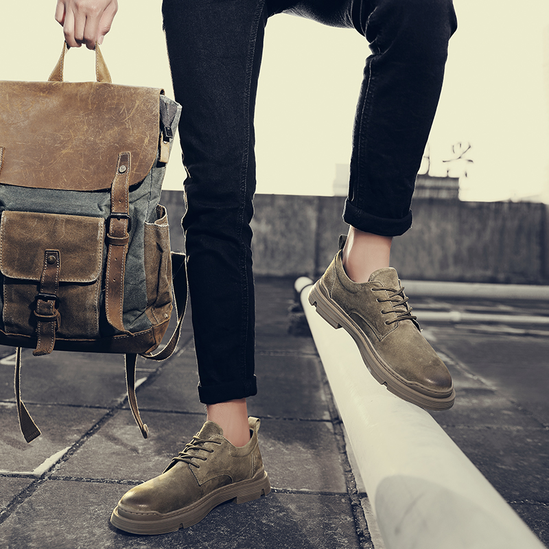 Men's Leather Oxford Shoes - hot Lace-Up, Comfortable, Casual, Business, Outdoor Walking