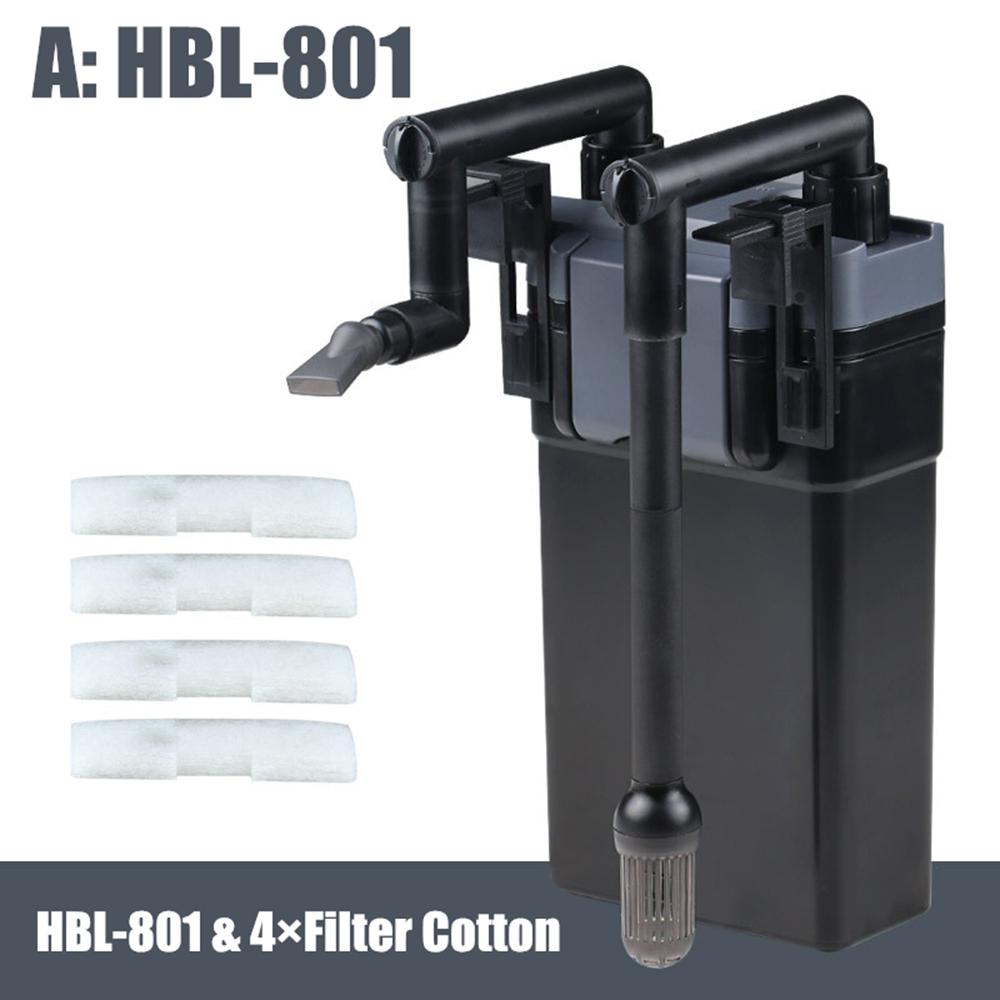 Sunsun HBL-801/802/803 Fish Tank Filter Wall-mounted Fish Tank Filter Barrel Aquarium External Grass Tank Filter