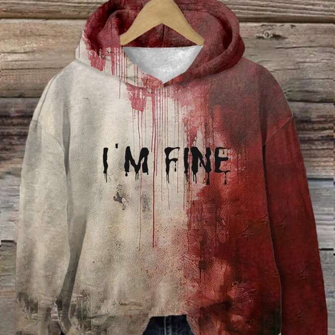 2024 Halloween horror hooded men's loose new sweatshirt hot selling item