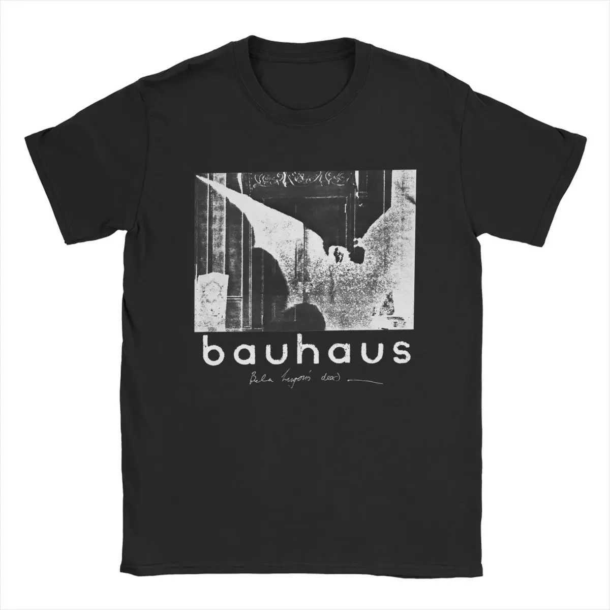 Bela Lugosis Dead Horror Post Punk 80s Bauhaus Mens T-shirt Funny Cotton T-shirt Short Sleeve T-shirt New Arrival Top CL240913