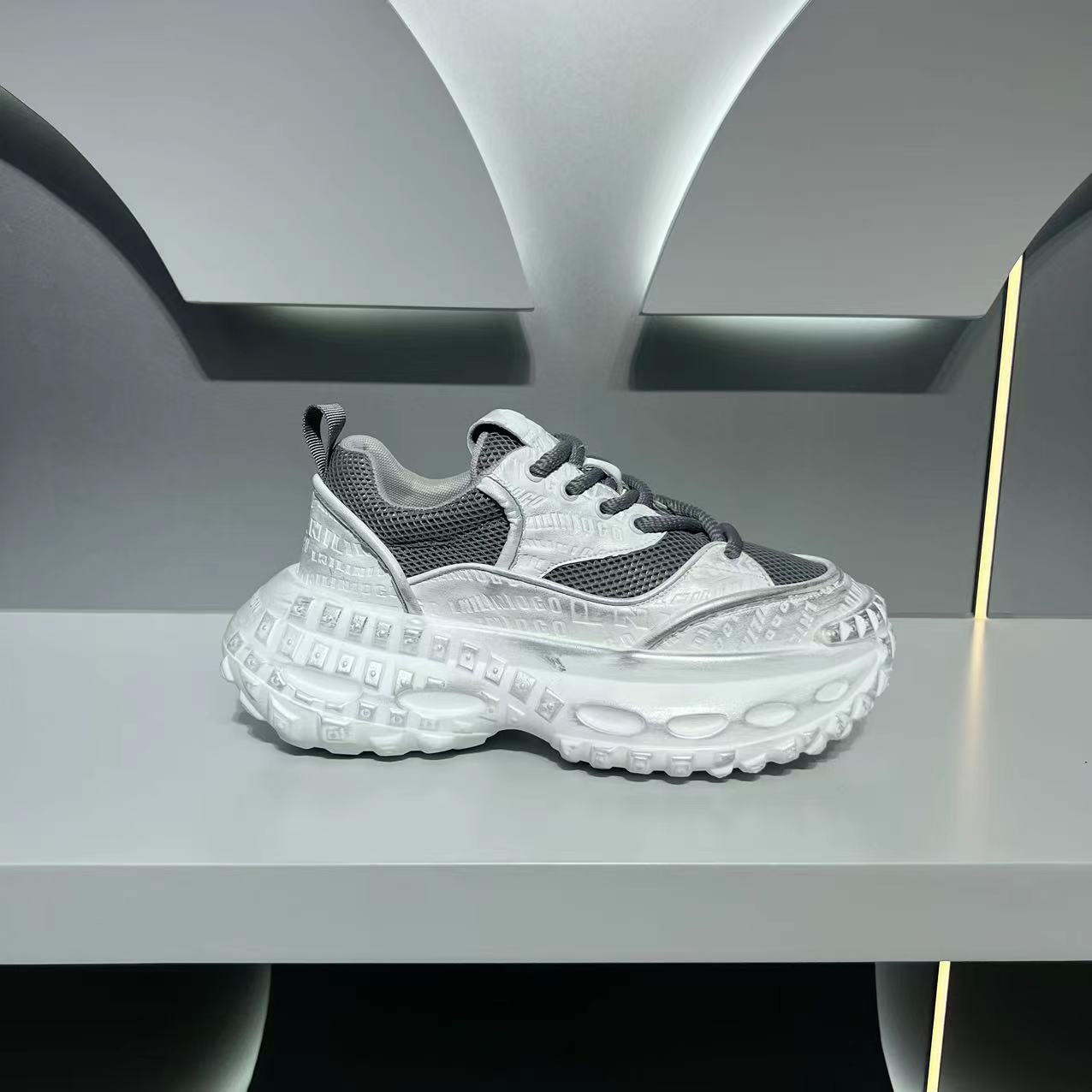 Ddmybear Men's 2024 New Thick Soled Height Increasing Comfortable Trendy Sports Shoes, Fashionable And Versatile Casual Shoes Chinese Brand Shoes