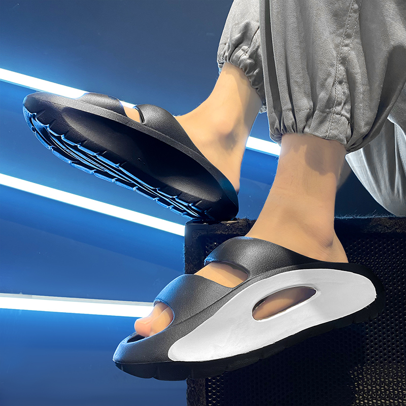 Fashion Men Slippers Slides Indoor Outdoor Sandals Beach Soft Sole Slippers Casual Shoes Men Couple Home Comfortable Slippers