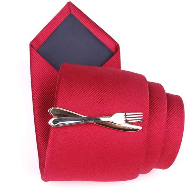 Men Tie Clip Cute Steamship Dolphin Airplane Tableware Shape Tie Bar Wedding Party Tie Pin Jewelry Tie Clip High Grade Men GiftsX240914