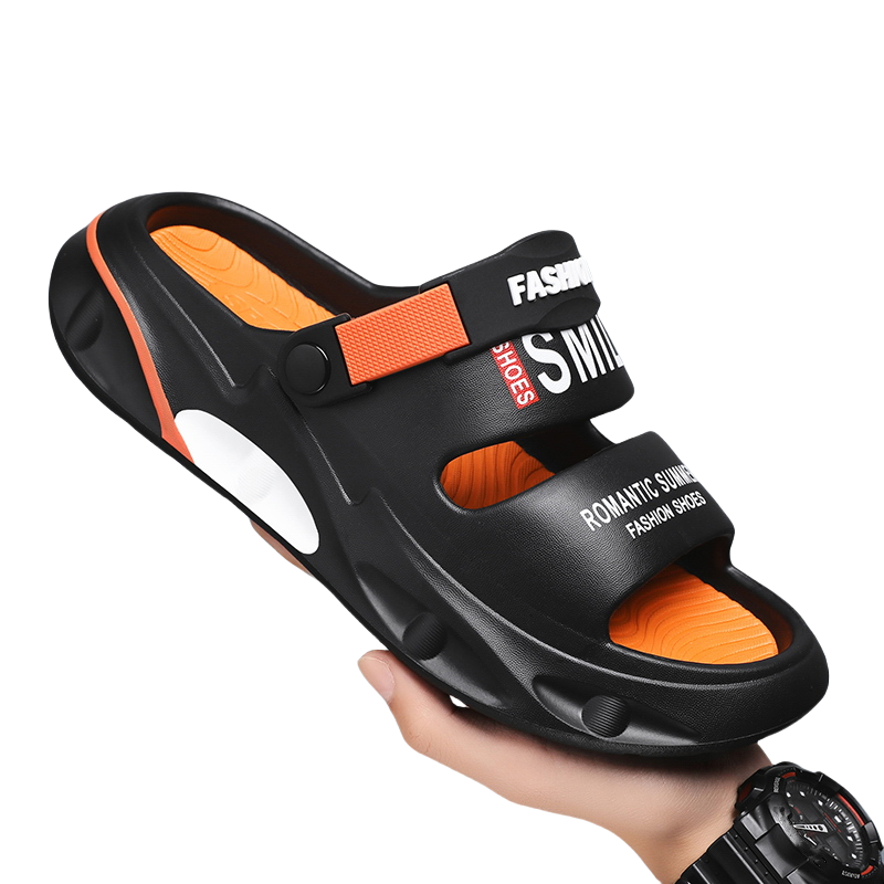 Fashion Men's Slippers Outdoor Indoor Sandals Beach Comfortable Slides Thick Soft Clogs NEW Men Casual Shoes Men Home Slippers