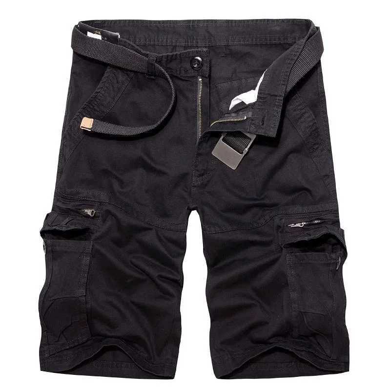 High Quality Summer Mens Casual Short Combat Overalls Multipocket Military Tactical Cargo Short Large Size shorts para hombre Y240914