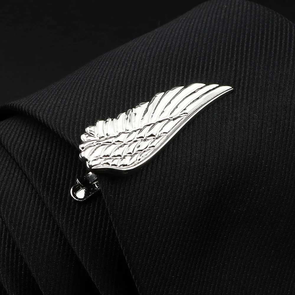 Men Alloy Metal Sliver Color Tie Clips 27 Designs Option Scissors Fish Bone Beard Wing Animal Clip Bar Wedding Party Jewelry PinX240914
