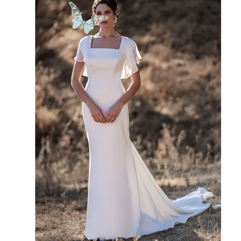 Bohemian Mermaid Wedding Dresses Spaghetti Straps Sexy 3D Flowers Lace Appliques Boho Beach Bride Gowns Backless Tulle Vestido De Noiva