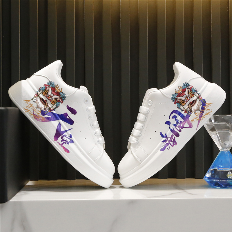 INS Men Running Shoes Breathable jogging Walking Shoes Luxury Sneakers for Women China Style Cosplay White Casual Shoes Footwear