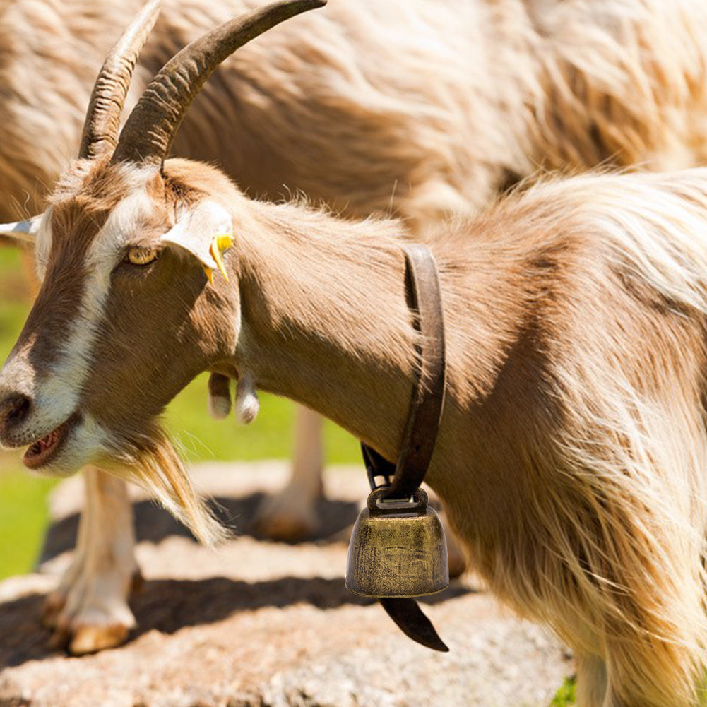 Anti Lost Farm Cow Grazing Bell Sheep Horse Goat Metal Bell Anti Theft Louder Bell Liftstock Equipment Farm Animal Supplies