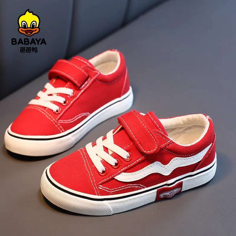 Children Canvas for Sneakers Breathable New Spring 2024 Fashion Toddler Girl Kids Boys Casual Shoes