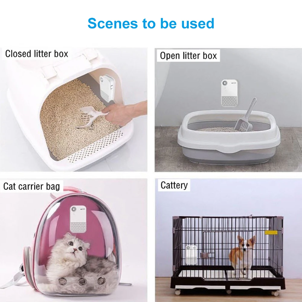 Smart Pet Deodorizer Odor Purifier Air For Litter Box Dog Toilet Home Cleaner Deodorization Accessories