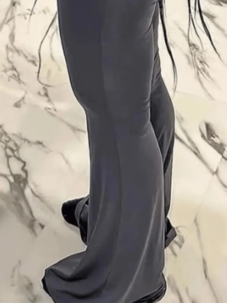 Sexy Pleats High Waist V Flare Leggings Yoga Pants Women Wide Leg Pants Women Gym Running Outdoors Solid Color Leggings 240914