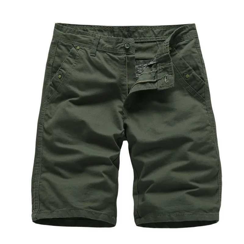 Camouflage Cargo Shorts Men 2024 New Mens Casual Shorts Loose Cotton Work Short Pants Man Plus Size 29-40 Y240914