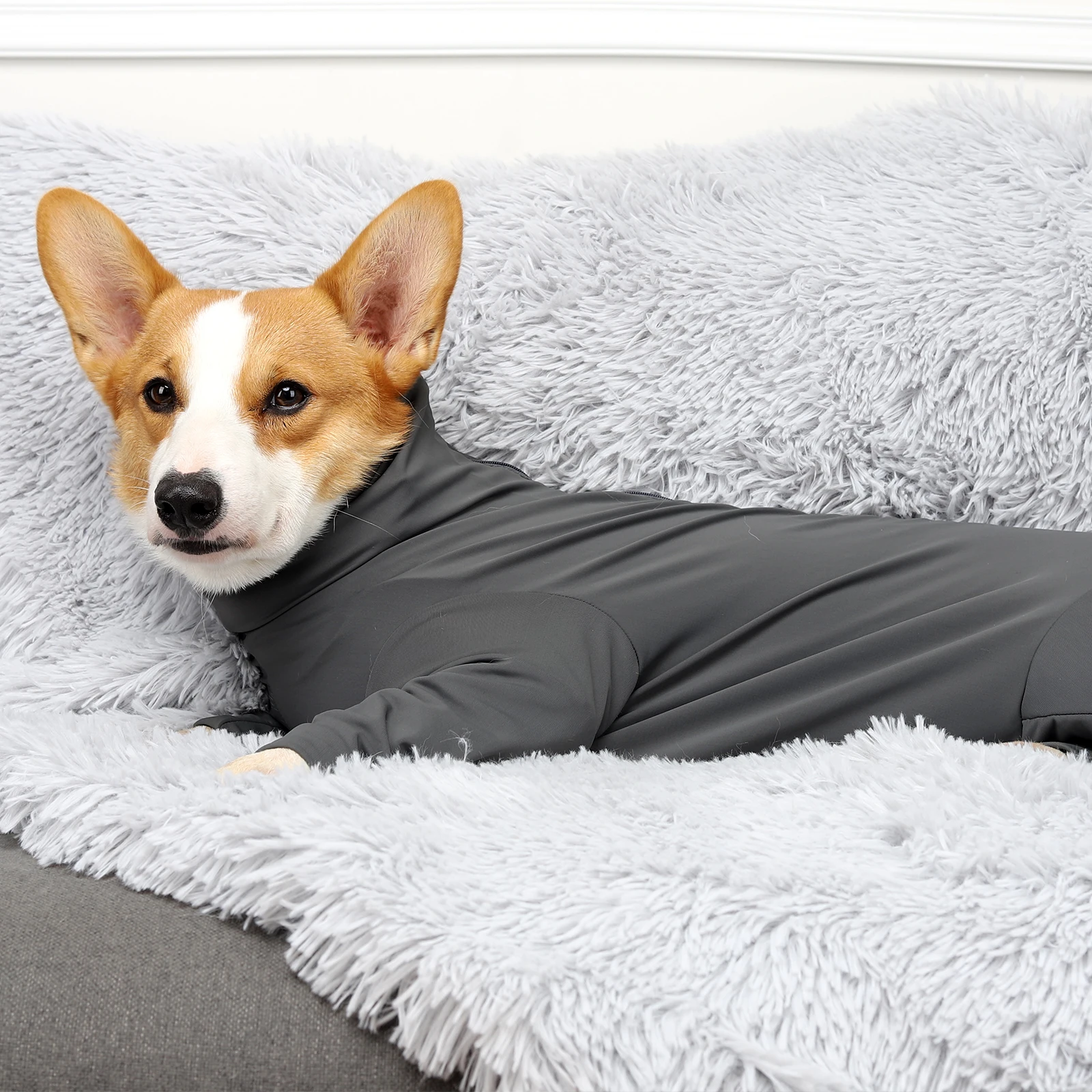 Pet Dog Clothes Pet Surgical Recovery Suit Onesies After Surgery Anti Shedding Bodysuit for Small Large Dog Pajamas