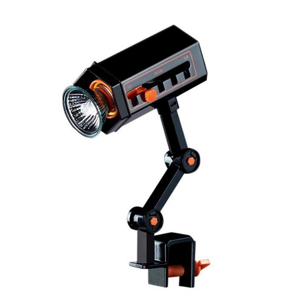 5-position Light Body Uva Uvb Turtle Lamp Adjustable 360-degree Rotatable Heat Uv Lamp Dimmable Basking Light for Turtles