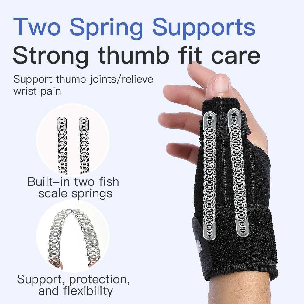 Wrist Support 1PC Flexible Splint Wrist Thumb Support Brace for Tendonitis Arthritis Breathable Thumb Protector Guard Fits Right and Left Hand z240913