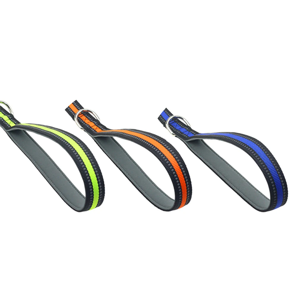 150cm Dog Leash with Soft Padded Double Handle,Durable Strong Dog Leash,Reflective Nylon Walking Lead for Large,Medium,Small Dog