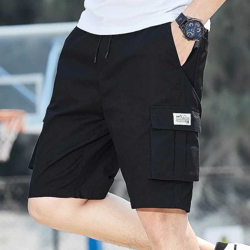 Plus Size Shorts 8XL Summer Cargo Shorts For Men 2024 Fashion Clothing Drawstring Casual Shorts With Multi Pockets Y240914