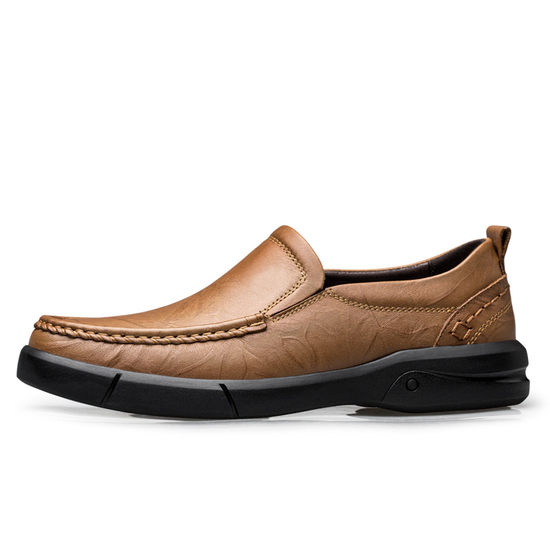 Luxury Genuine Leather Men Shoes Brand 2024 Casual Flats Slip on Formal Loafers Men Moccasins Male Driving Shoes Big Size 38-46