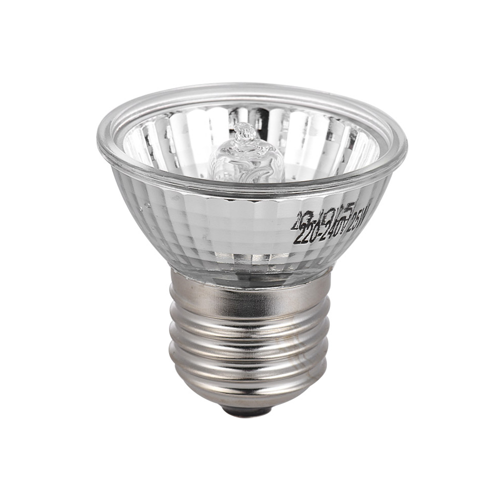 1PC/2PCS 25W Halogen Heat Lamp UVA UVB Basking Lamp Heater Light Bulb for Reptiles Lizard Turtle Aquarium