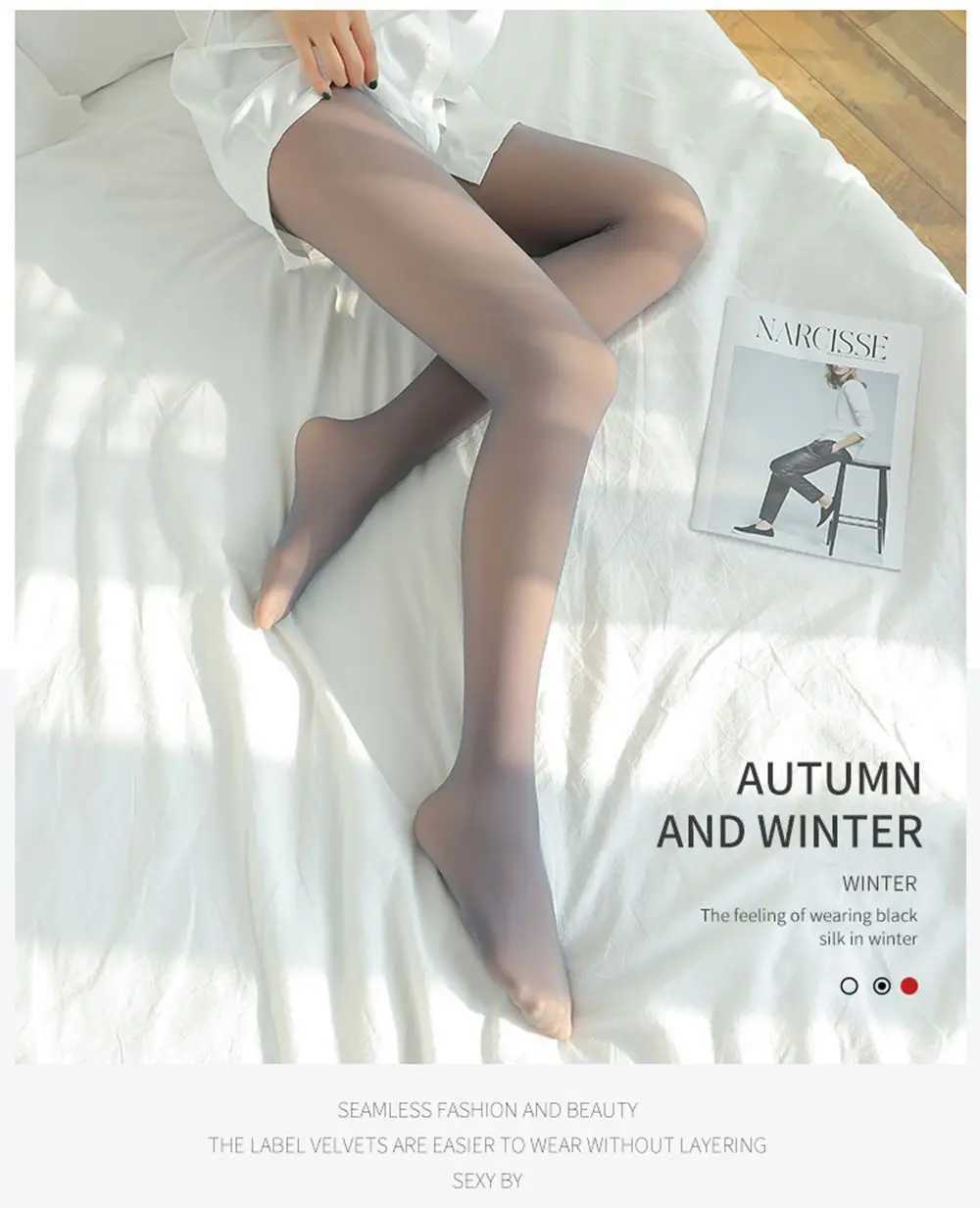 Extra Big Size Leggings Women Tights Winter Warm Fleece Lined Leggings Thick Velvet Tights Thermal tight Pants Dady PantyhoseX240914