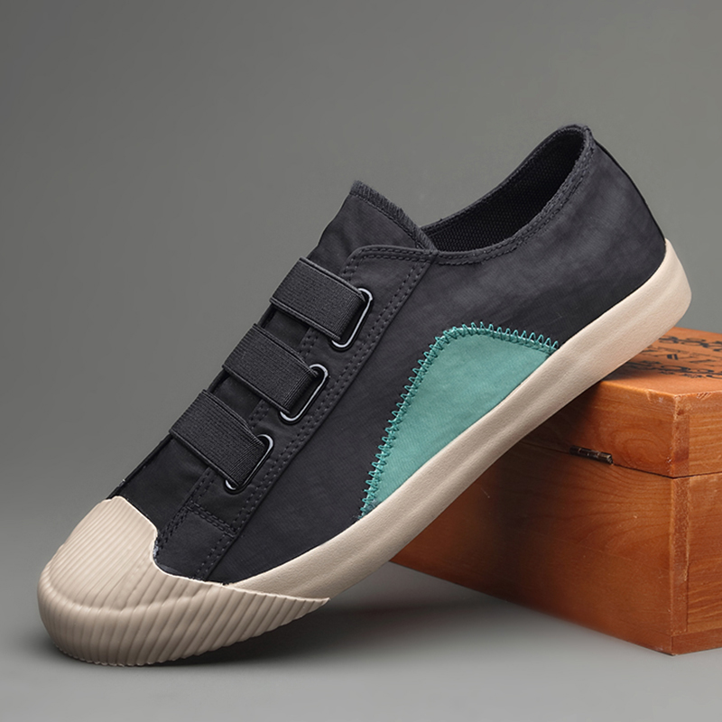 Men Casual Canvas Shoes Slip On Walking Sneakers Summer Trainers Leisure Shoes Men's Flats Slip Shoes 2024 New 20239