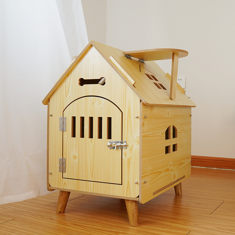Indoor Pet Cat Dog House Hot Selling Wooden Factory Wholesale Collapsible Folding Custom Logo Carton Box Customized Sustainable