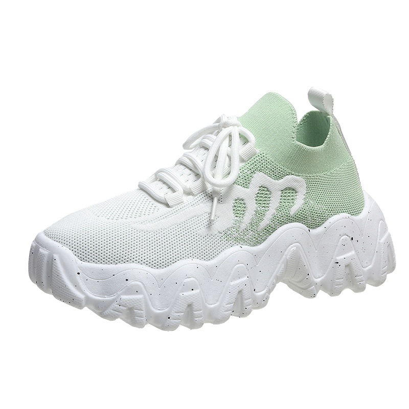 Women's Casual Sports Shoes Woman Spring Summer 2022 Mesh Breathable Platform Sneakers Designer Running Tennis Female Trainers