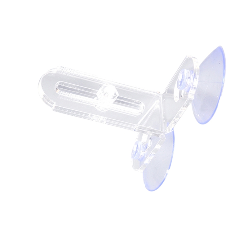 5 Pieces Aquarium Divider Clips with Suction Cups Transparent Acrylic Fish for Tank Separating Plate Holder Easy to Inst