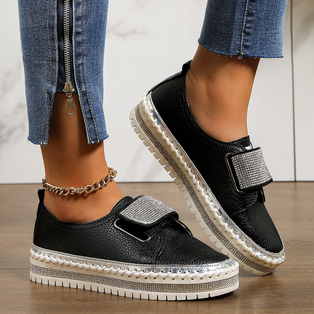 Sneakers for Women: Rhie Slip-on Platform Loafers in 2024 4 Platm